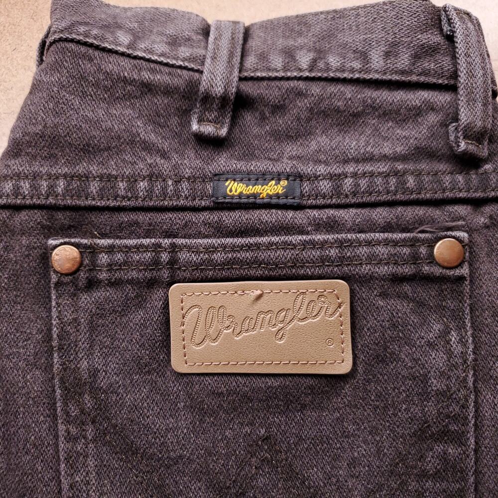 Wrangler 936KCL Cowboy Cut Slim Straight Jeans Men 32 Brown Cotton Western Retro - Picture 6 of 7